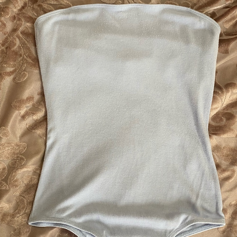 Baby blue bodysuit